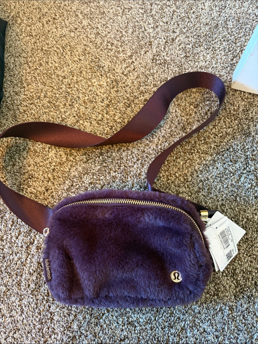 lululemon athletica Plush Purple Crossbody Belt Bag